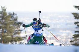 23.03.2019, Oslo, Norway (NOR): Dominik Windisch (ITA) - IBU world cup biathlon, pursuit men, Oslo (NOR). www.nordicfocus.com. © Manzoni/NordicFocus. Every downloaded picture is fee-liable.