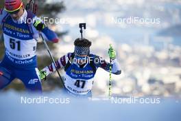 23.03.2019, Oslo, Norway (NOR): Jake Brown (USA) - IBU world cup biathlon, pursuit men, Oslo (NOR). www.nordicfocus.com. © Manzoni/NordicFocus. Every downloaded picture is fee-liable.