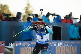 23.03.2019, Oslo, Norway (NOR): Quentin Fillon Maillet (FRA) - IBU world cup biathlon, pursuit men, Oslo (NOR). www.nordicfocus.com. © Manzoni/NordicFocus. Every downloaded picture is fee-liable.