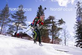 23.03.2019, Oslo, Norway (NOR): Janina Hettich (GER) - IBU world cup biathlon, pursuit women, Oslo (NOR). www.nordicfocus.com. © Manzoni/NordicFocus. Every downloaded picture is fee-liable.