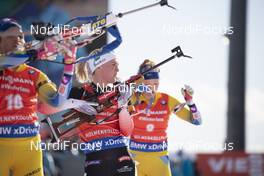 23.03.2019, Oslo, Norway (NOR): Marte Olsbu Roeiseland (NOR) - IBU world cup biathlon, pursuit women, Oslo (NOR). www.nordicfocus.com. © Manzoni/NordicFocus. Every downloaded picture is fee-liable.