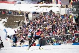 23.03.2019, Oslo, Norway (NOR): Regina Oja (EST) - IBU world cup biathlon, pursuit women, Oslo (NOR). www.nordicfocus.com. © Manzoni/NordicFocus. Every downloaded picture is fee-liable.