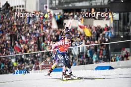 23.03.2019, Oslo, Norway (NOR): Joanne Reid (USA) - IBU world cup biathlon, pursuit women, Oslo (NOR). www.nordicfocus.com. © Manzoni/NordicFocus. Every downloaded picture is fee-liable.