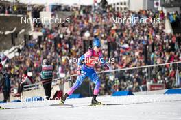 23.03.2019, Oslo, Norway (NOR): Uliana Kaisheva (RUS) - IBU world cup biathlon, pursuit women, Oslo (NOR). www.nordicfocus.com. © Manzoni/NordicFocus. Every downloaded picture is fee-liable.
