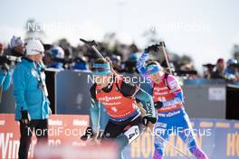 23.03.2019, Oslo, Norway (NOR): Celia Aymonier (FRA) - IBU world cup biathlon, pursuit women, Oslo (NOR). www.nordicfocus.com. © Manzoni/NordicFocus. Every downloaded picture is fee-liable.