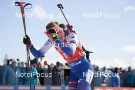 23.03.2019, Oslo, Norway (NOR): Anastasiya Kuzmina (SVK) - IBU world cup biathlon, pursuit women, Oslo (NOR). www.nordicfocus.com. © Manzoni/NordicFocus. Every downloaded picture is fee-liable.