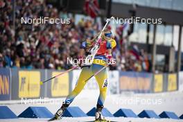23.03.2019, Oslo, Norway (NOR): Ingela Andersson (SWE) - IBU world cup biathlon, pursuit women, Oslo (NOR). www.nordicfocus.com. © Manzoni/NordicFocus. Every downloaded picture is fee-liable.