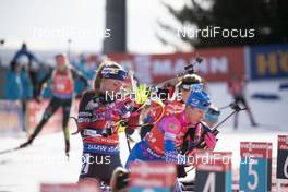 23.03.2019, Oslo, Norway (NOR): Marketa Davidova (CZE) - IBU world cup biathlon, pursuit women, Oslo (NOR). www.nordicfocus.com. © Manzoni/NordicFocus. Every downloaded picture is fee-liable.
