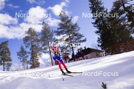 23.03.2019, Oslo, Norway (NOR): Anastasiya Kuzmina (SVK) - IBU world cup biathlon, pursuit women, Oslo (NOR). www.nordicfocus.com. © Manzoni/NordicFocus. Every downloaded picture is fee-liable.