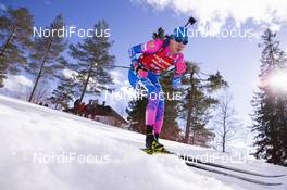 23.03.2019, Oslo, Norway (NOR): Uliana Kaisheva (RUS) - IBU world cup biathlon, pursuit women, Oslo (NOR). www.nordicfocus.com. © Manzoni/NordicFocus. Every downloaded picture is fee-liable.