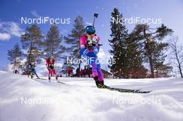 23.03.2019, Oslo, Norway (NOR): Larisa Kuklina (RUS) - IBU world cup biathlon, pursuit women, Oslo (NOR). www.nordicfocus.com. © Manzoni/NordicFocus. Every downloaded picture is fee-liable.
