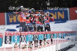 23.03.2019, Oslo, Norway (NOR): Susan Dunklee (USA) - IBU world cup biathlon, pursuit women, Oslo (NOR). www.nordicfocus.com. © Manzoni/NordicFocus. Every downloaded picture is fee-liable.