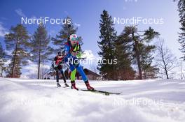 23.03.2019, Oslo, Norway (NOR): Elena Kruchinkina (BLR) - IBU world cup biathlon, pursuit women, Oslo (NOR). www.nordicfocus.com. © Manzoni/NordicFocus. Every downloaded picture is fee-liable.