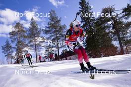 23.03.2019, Oslo, Norway (NOR): Marte Olsbu Roeiseland (NOR) - IBU world cup biathlon, pursuit women, Oslo (NOR). www.nordicfocus.com. © Manzoni/NordicFocus. Every downloaded picture is fee-liable.