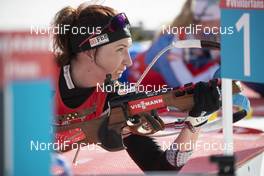 23.03.2019, Oslo, Norway (NOR): Tuuli Tomingas (EST) - IBU world cup biathlon, pursuit women, Oslo (NOR). www.nordicfocus.com. © Manzoni/NordicFocus. Every downloaded picture is fee-liable.