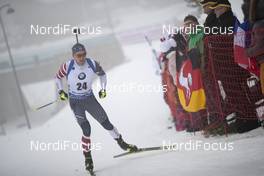 22.03.2019, Oslo, Norway (NOR): Sean Doherty (USA) - IBU world cup biathlon, sprint men, Oslo (NOR). www.nordicfocus.com. © Manzoni/NordicFocus. Every downloaded picture is fee-liable.