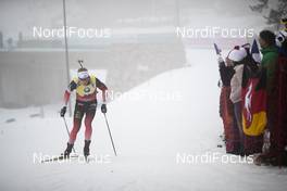22.03.2019, Oslo, Norway (NOR): Johannes Thingnes Boe (NOR) - IBU world cup biathlon, sprint men, Oslo (NOR). www.nordicfocus.com. © Manzoni/NordicFocus. Every downloaded picture is fee-liable.