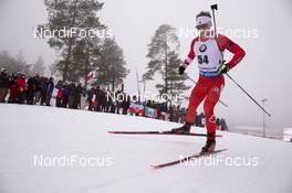 22.03.2019, Oslo, Norway (NOR): Scott Gow (CAN) - IBU world cup biathlon, sprint men, Oslo (NOR). www.nordicfocus.com. © Manzoni/NordicFocus. Every downloaded picture is fee-liable.