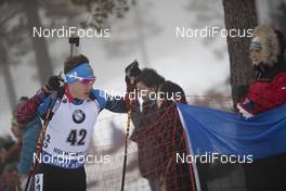 22.03.2019, Oslo, Norway (NOR): Eduard Latypov (RUS) - IBU world cup biathlon, sprint men, Oslo (NOR). www.nordicfocus.com. © Manzoni/NordicFocus. Every downloaded picture is fee-liable.