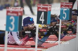 22.03.2019, Oslo, Norway (NOR): Benjamin Weger (SUI) - IBU world cup biathlon, sprint men, Oslo (NOR). www.nordicfocus.com. © Manzoni/NordicFocus. Every downloaded picture is fee-liable.