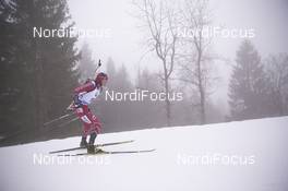 22.03.2019, Oslo, Norway (NOR): Andrejs Rastorgujevs (LAT) - IBU world cup biathlon, sprint men, Oslo (NOR). www.nordicfocus.com. © Manzoni/NordicFocus. Every downloaded picture is fee-liable.