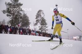 22.03.2019, Oslo, Norway (NOR): Martin Ponsiluoma (SWE) - IBU world cup biathlon, sprint men, Oslo (NOR). www.nordicfocus.com. © Manzoni/NordicFocus. Every downloaded picture is fee-liable.