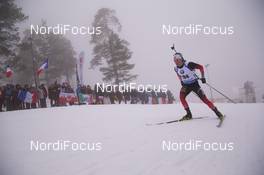 22.03.2019, Oslo, Norway (NOR): Endre Stroemsheim (NOR) - IBU world cup biathlon, sprint men, Oslo (NOR). www.nordicfocus.com. © Manzoni/NordicFocus. Every downloaded picture is fee-liable.