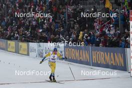 22.03.2019, Oslo, Norway (NOR): Fredrik Lindstroem (SWE) - IBU world cup biathlon, sprint men, Oslo (NOR). www.nordicfocus.com. © Manzoni/NordicFocus. Every downloaded picture is fee-liable.