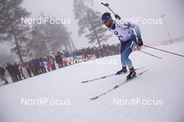 22.03.2019, Oslo, Norway (NOR): Serafin Wiestner (SUI) - IBU world cup biathlon, sprint men, Oslo (NOR). www.nordicfocus.com. © Manzoni/NordicFocus. Every downloaded picture is fee-liable.