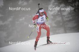 22.03.2019, Oslo, Norway (NOR): Christian Gow (CAN) - IBU world cup biathlon, sprint men, Oslo (NOR). www.nordicfocus.com. © Manzoni/NordicFocus. Every downloaded picture is fee-liable.