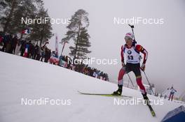 22.03.2019, Oslo, Norway (NOR): Felix Leitner (AUT) - IBU world cup biathlon, sprint men, Oslo (NOR). www.nordicfocus.com. © Manzoni/NordicFocus. Every downloaded picture is fee-liable.