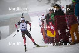 22.03.2019, Oslo, Norway (NOR): Tarjei Boe (NOR) - IBU world cup biathlon, sprint men, Oslo (NOR). www.nordicfocus.com. © Manzoni/NordicFocus. Every downloaded picture is fee-liable.