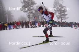 22.03.2019, Oslo, Norway (NOR): Edgars Mise (LAT) - IBU world cup biathlon, sprint men, Oslo (NOR). www.nordicfocus.com. © Manzoni/NordicFocus. Every downloaded picture is fee-liable.