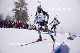 22.03.2019, Oslo, Norway (NOR): Simon Fourcade (FRA) - IBU world cup biathlon, sprint men, Oslo (NOR). www.nordicfocus.com. © Manzoni/NordicFocus. Every downloaded picture is fee-liable.