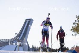21.03.2019, Oslo, Norway (NOR): Thekla Brun-Lie (NOR) - IBU world cup biathlon, sprint women, Oslo (NOR). www.nordicfocus.com. © Manzoni/NordicFocus. Every downloaded picture is fee-liable.