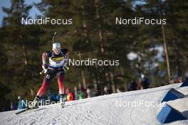 21.03.2019, Oslo, Norway (NOR): Ingrid Landmark Tandrevold (NOR) - IBU world cup biathlon, sprint women, Oslo (NOR). www.nordicfocus.com. © Manzoni/NordicFocus. Every downloaded picture is fee-liable.