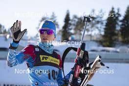 21.03.2019, Oslo, Norway (NOR): Victoria Slivko (RUS) - IBU world cup biathlon, sprint women, Oslo (NOR). www.nordicfocus.com. © Manzoni/NordicFocus. Every downloaded picture is fee-liable.