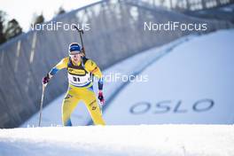 21.03.2019, Oslo, Norway (NOR): Emma Nilsson (SWE) - IBU world cup biathlon, sprint women, Oslo (NOR). www.nordicfocus.com. © Manzoni/NordicFocus. Every downloaded picture is fee-liable.