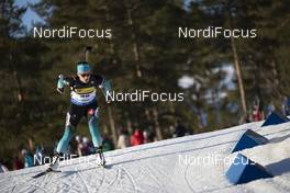 21.03.2019, Oslo, Norway (NOR): Celia Aymonier (FRA) - IBU world cup biathlon, sprint women, Oslo (NOR). www.nordicfocus.com. © Manzoni/NordicFocus. Every downloaded picture is fee-liable.