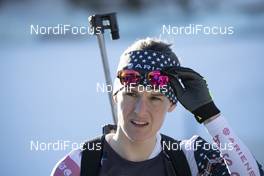 21.03.2019, Oslo, Norway (NOR): Clare Egan (USA) - IBU world cup biathlon, sprint women, Oslo (NOR). www.nordicfocus.com. © Manzoni/NordicFocus. Every downloaded picture is fee-liable.