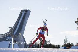 21.03.2019, Oslo, Norway (NOR): Emma Lunder (CAN) - IBU world cup biathlon, sprint women, Oslo (NOR). www.nordicfocus.com. © Manzoni/NordicFocus. Every downloaded picture is fee-liable.