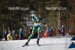 21.03.2019, Oslo, Norway (NOR): Lisa Vittozzi (ITA) - IBU world cup biathlon, sprint women, Oslo (NOR). www.nordicfocus.com. © Manzoni/NordicFocus. Every downloaded picture is fee-liable.