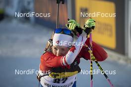 21.03.2019, Oslo, Norway (NOR): Emma Lunder (CAN) - IBU world cup biathlon, sprint women, Oslo (NOR). www.nordicfocus.com. © Manzoni/NordicFocus. Every downloaded picture is fee-liable.
