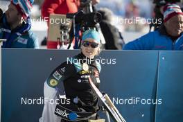 21.03.2019, Oslo, Norway (NOR): Anais Bescond (FRA) - IBU world cup biathlon, sprint women, Oslo (NOR). www.nordicfocus.com. © Manzoni/NordicFocus. Every downloaded picture is fee-liable.