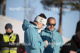21.03.2019, Oslo, Norway (NOR): Felix Bitterling (GER), IBU sports director, Borut Nunar (SLO) IBU Race Director World Cup, (l-r) - IBU world cup biathlon, sprint women, Oslo (NOR). www.nordicfocus.com. © Manzoni/NordicFocus. Every downloaded picture is fee-liable.