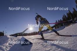 21.03.2019, Oslo, Norway (NOR): Mona Brorsson (SWE) - IBU world cup biathlon, sprint women, Oslo (NOR). www.nordicfocus.com. © Manzoni/NordicFocus. Every downloaded picture is fee-liable.