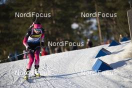 21.03.2019, Oslo, Norway (NOR): Fuyuko Tachizaki (JPN) - IBU world cup biathlon, sprint women, Oslo (NOR). www.nordicfocus.com. © Manzoni/NordicFocus. Every downloaded picture is fee-liable.