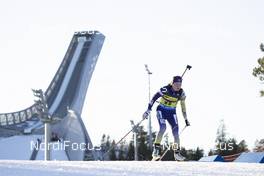 21.03.2019, Oslo, Norway (NOR): Ekaterina Bekh (UKR) - IBU world cup biathlon, sprint women, Oslo (NOR). www.nordicfocus.com. © Manzoni/NordicFocus. Every downloaded picture is fee-liable.