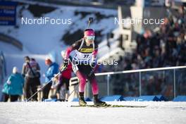 21.03.2019, Oslo, Norway (NOR): Yurie Tanaka (JPN) - IBU world cup biathlon, sprint women, Oslo (NOR). www.nordicfocus.com. © Manzoni/NordicFocus. Every downloaded picture is fee-liable.
