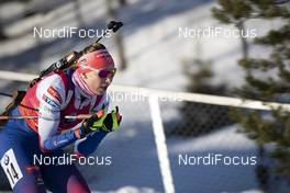 21.03.2019, Oslo, Norway (NOR): Anastasiya Kuzmina (SVK) - IBU world cup biathlon, sprint women, Oslo (NOR). www.nordicfocus.com. © Manzoni/NordicFocus. Every downloaded picture is fee-liable.